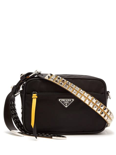 cross body prada bags|Prada studded crossbody bag.